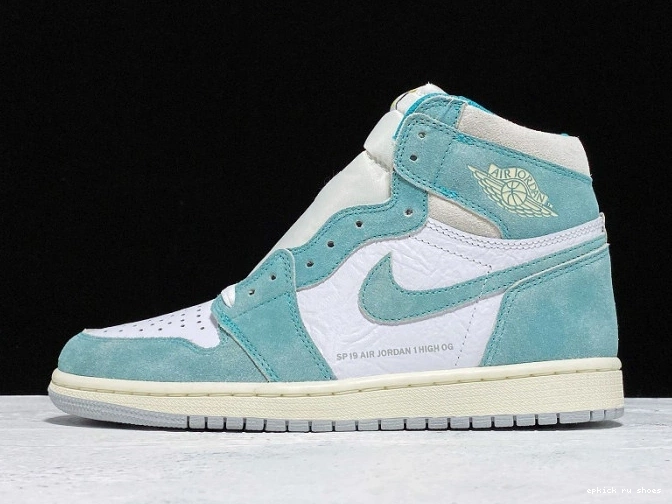 Cheap Jordan High 1 OG Retro Turbo Green 555088-311 Air 0705